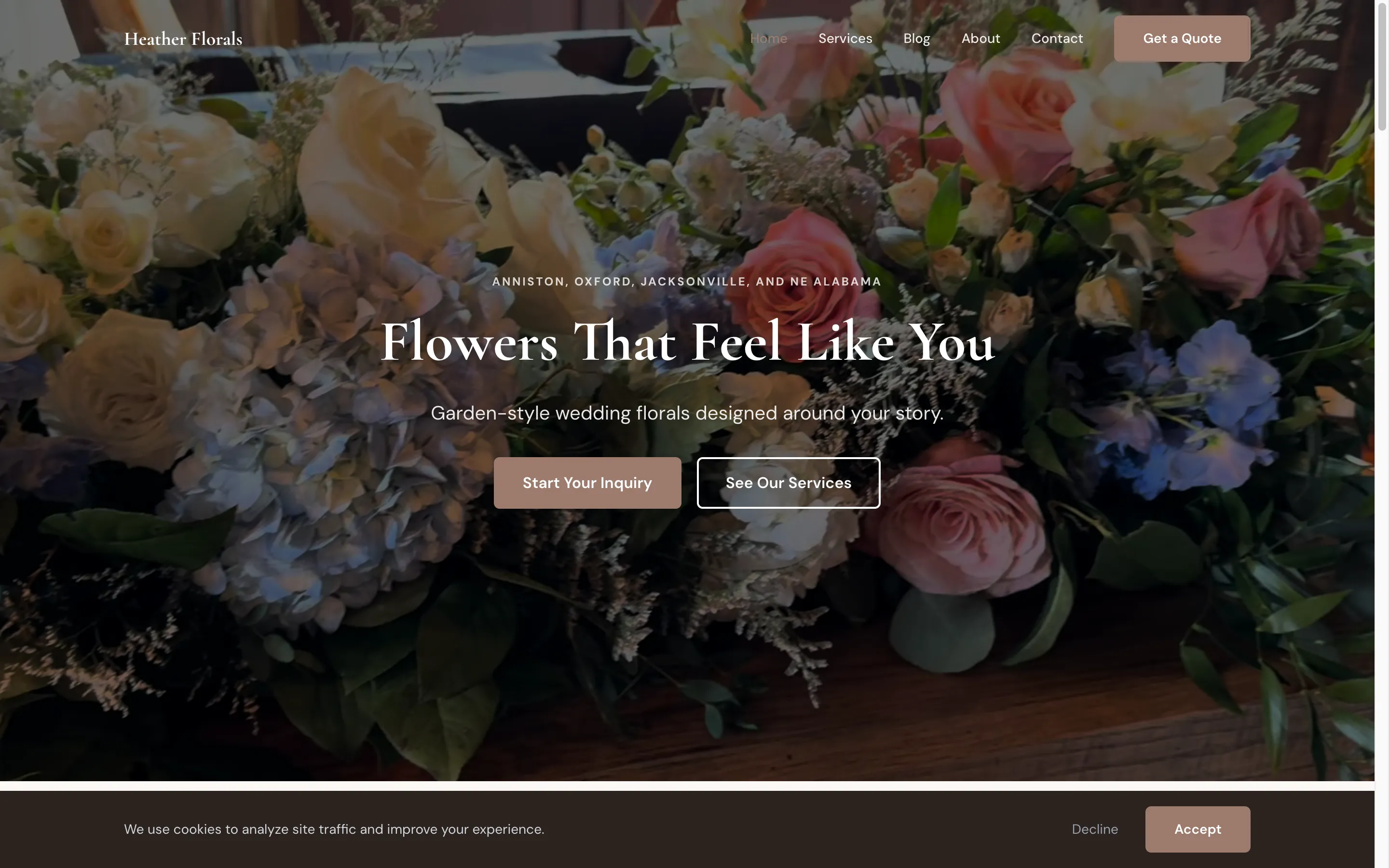 Heather Florals preview